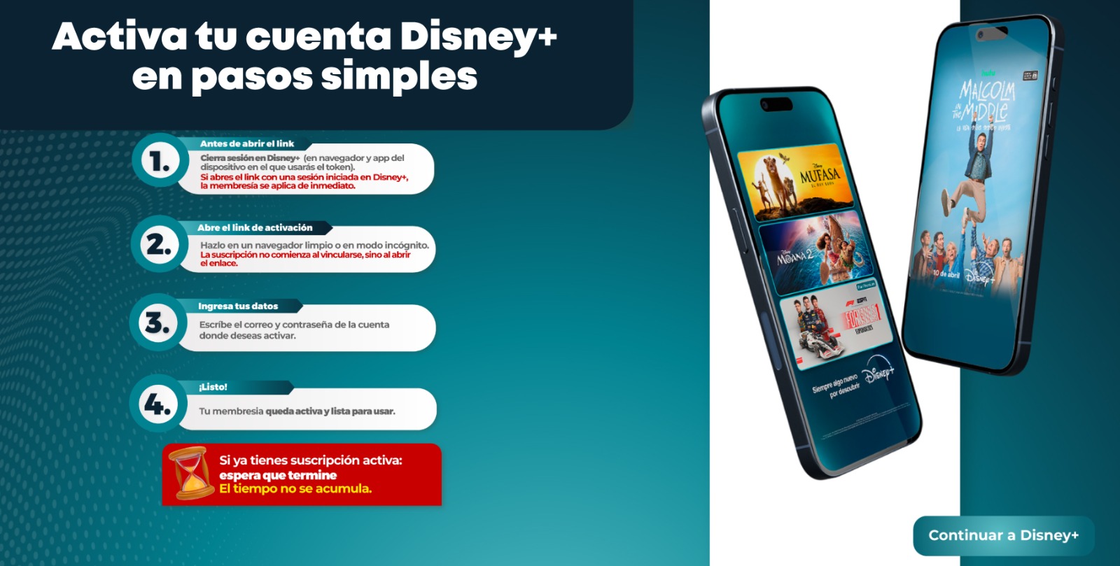 LINK DISNEY PREMIUM  1 MES